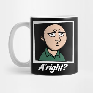 Karl Pilkington: Alrite? Mug